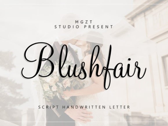 Blushfair: Crafting Elegance with a Delicate Script