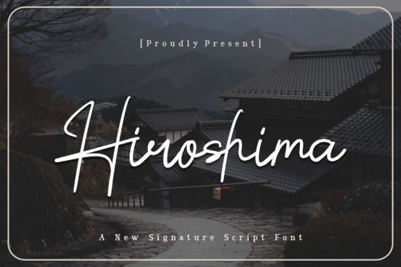 Bringing Artistic Energy to Modern Typography with Hiroshima