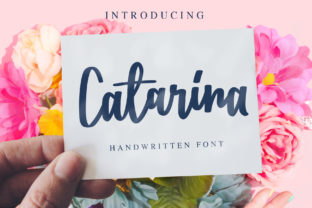 Catarina: The Handwritten Script for a Classy Edge