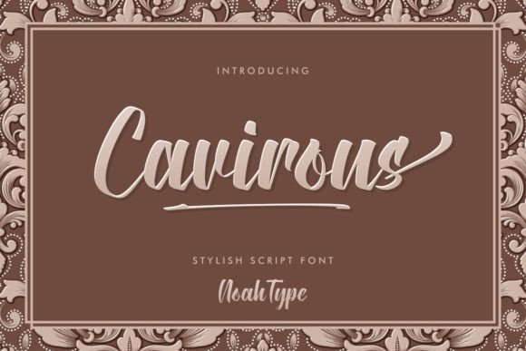 Cavirous: A Script Font That Blends Classical Elegance with Modern Impact