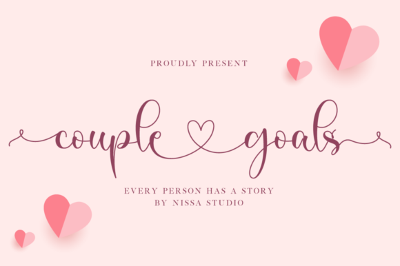 Couple Goals: The Romantic Script Font for Elegant Designs