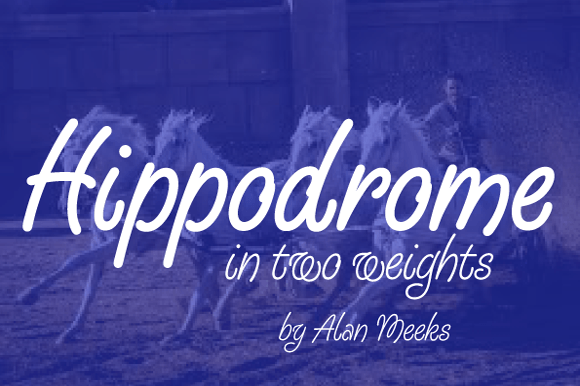 Hippodrome: A Script Font for Artistic and Elegant Projects