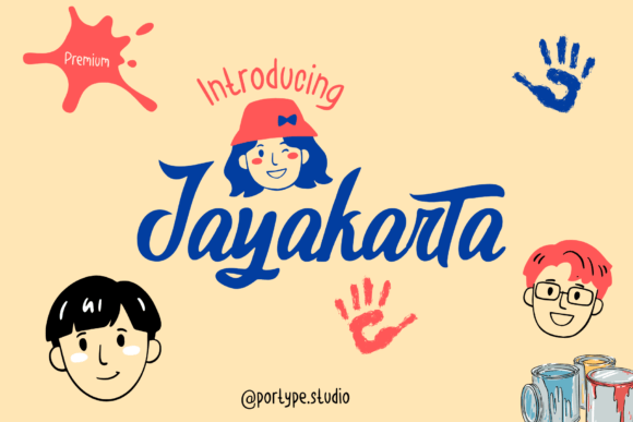 Jayakarta: The Script Font with a Vibrant, Playful Spirit