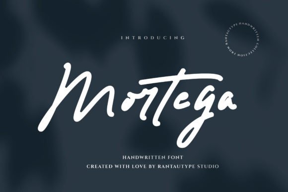 Mortega: Crafting Visual Narratives with Elegant Script