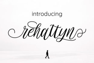 Rehattyn: The Modern Script Font That Feels Like a Friend's Handwriting