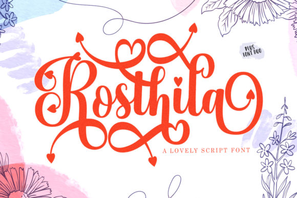 Rosthila: The Modern Calligraphy Font for Timeless Designs