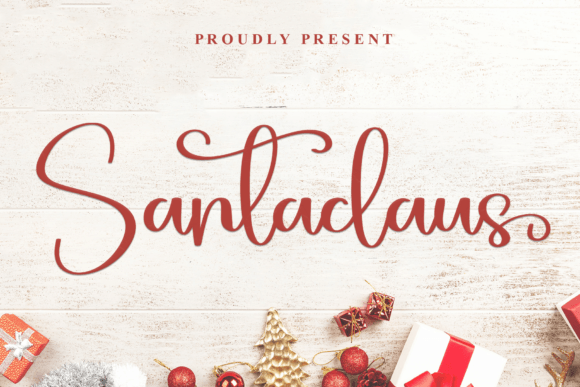 Santaclaus: An Elegant Script Font for Timeless Designs