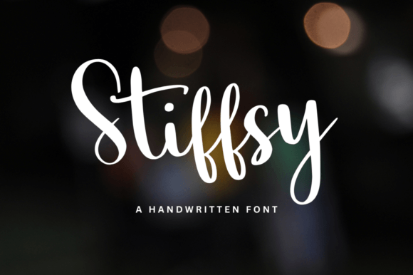 Stiffsy: The Handwritten Font for Authentic Design