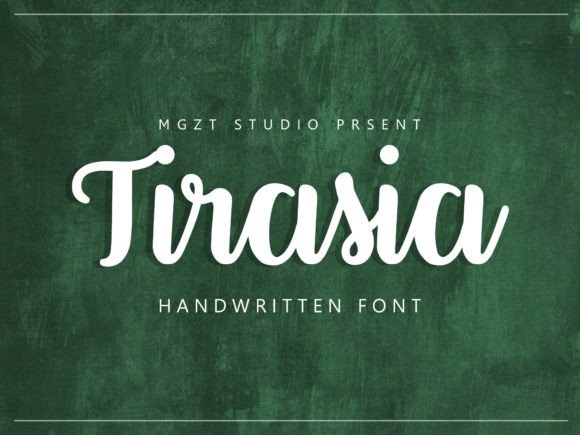 Tirasia: The Modern Calligraphy Font for Elegant Branding